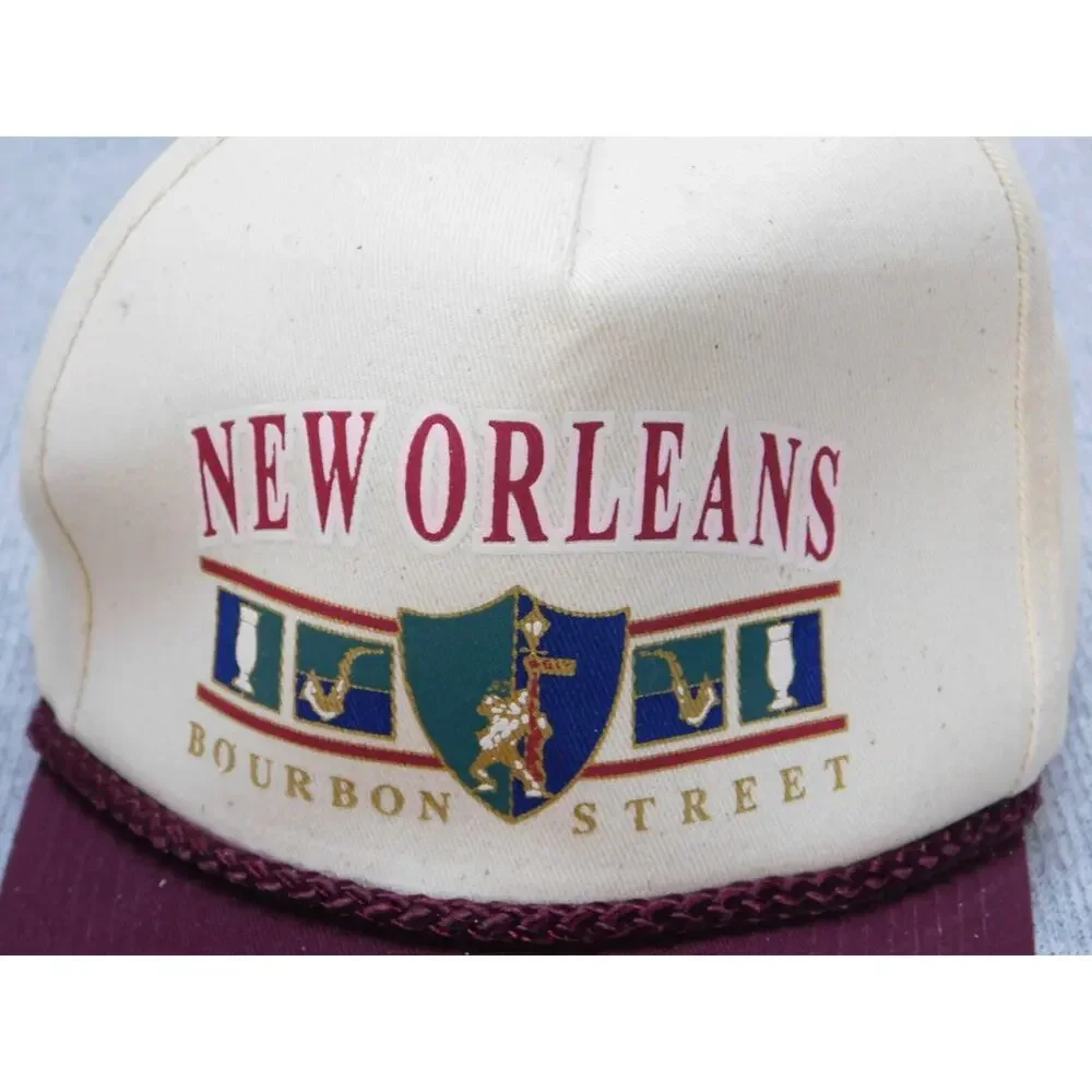 VTG Falcon Headwear New Orleans Bourbon Street Baseball Cap Snapback